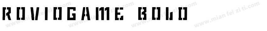 RovioGame Bold字体转换